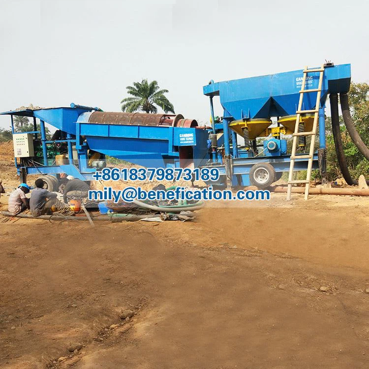 Mobile diamond plant