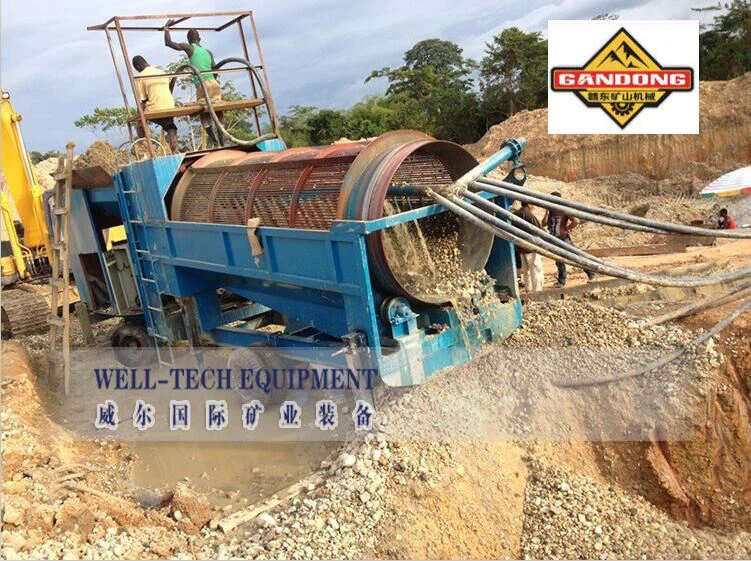 gravel trommel screen