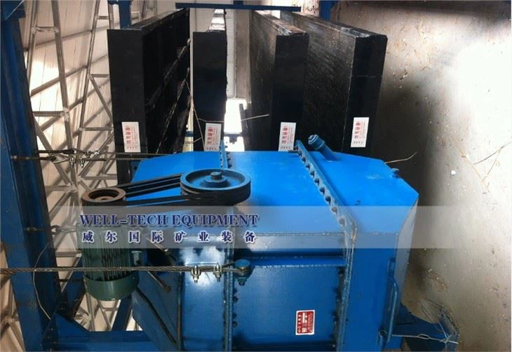 4 layer shaking table transmission