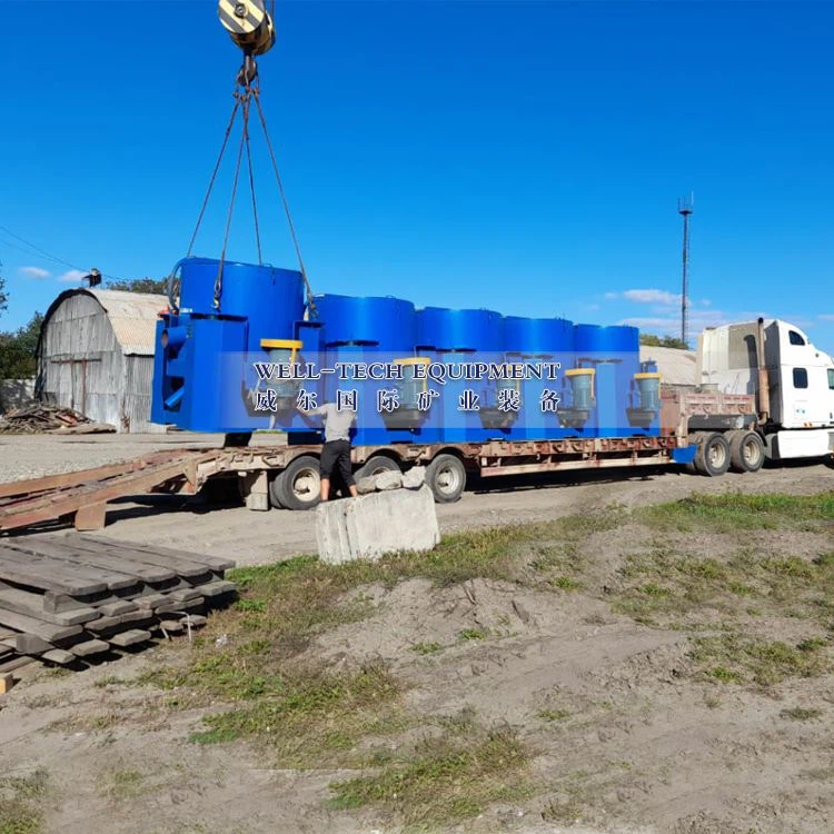 Alluvial Gold Washing Plant High Recovery Ratio Way Use Centrifugal Concentrator