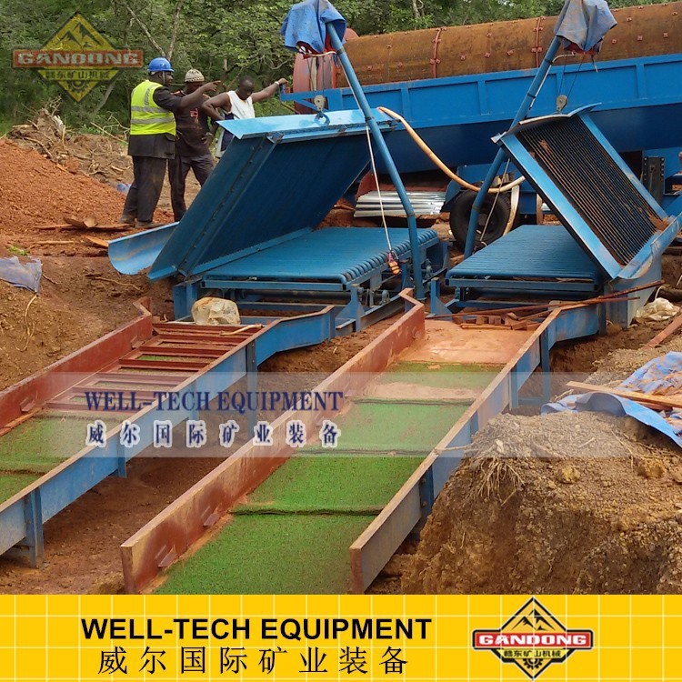 Alluvial gold plant mining machine Alluvial gold plant mining machine