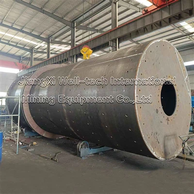 It's Processing 4sets 2.7m Drum Diameter Heavy Duty Scrubber Trommel For Wash...